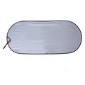 Blank Single Panel Spring Loop Auto Sunshade, 40" L X 20" H